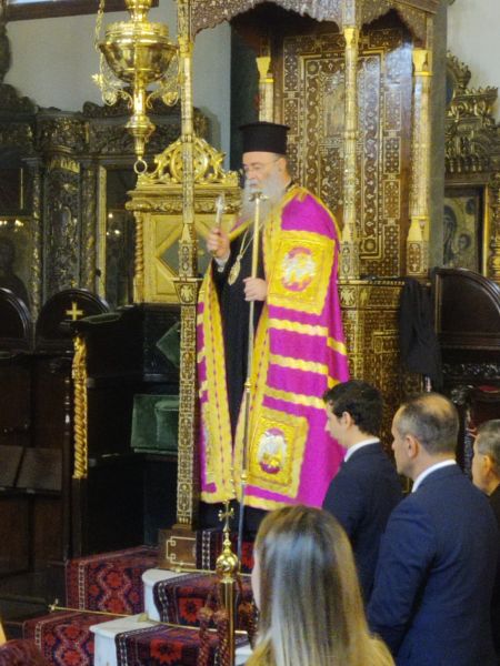 Ο Μητροπολίτης Δράμας Δωρόθεος στο Φανάρι